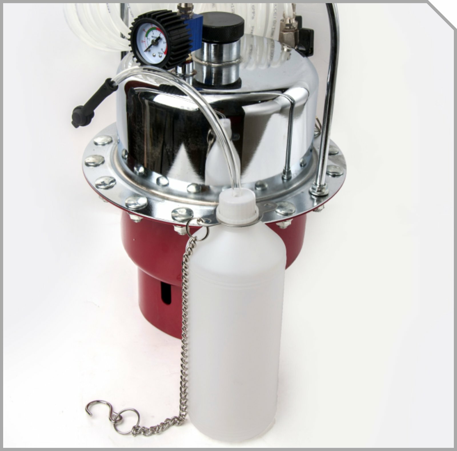 Pneumatic Air Pressure Bleeder Tool Kit Brake Bleeding Garage Workshop Mechanics