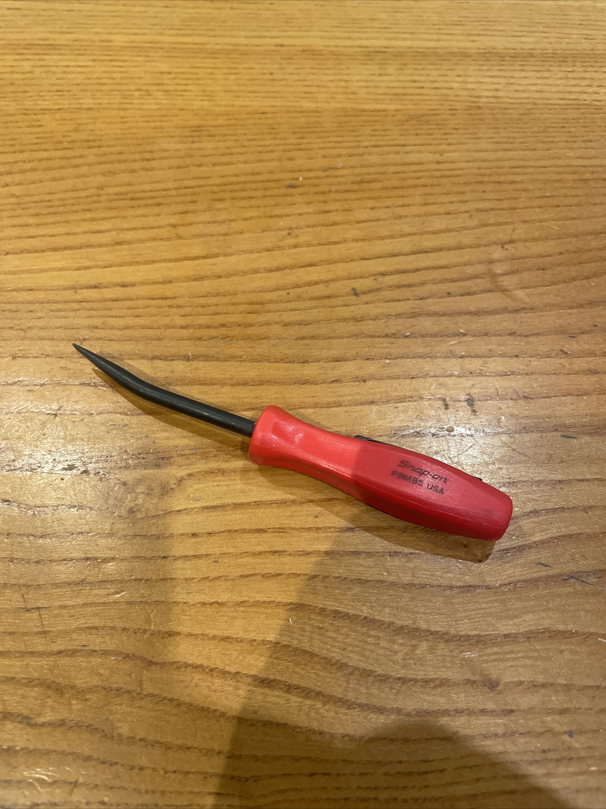 NEW Snap-on USA Mini Pocket Prybar Curved RED PBMB5R