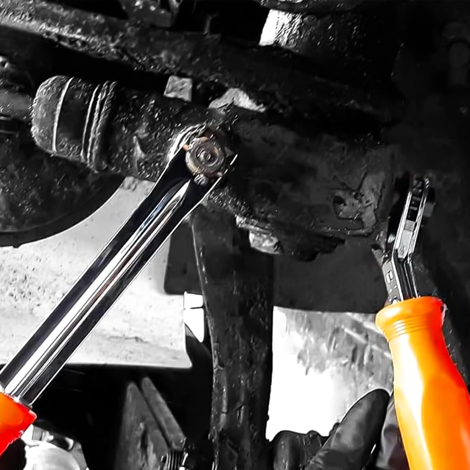 Automatic Slack Adjuster Release Hand Tool Set Adjust 5/16″ Ratchet Wrench Brake