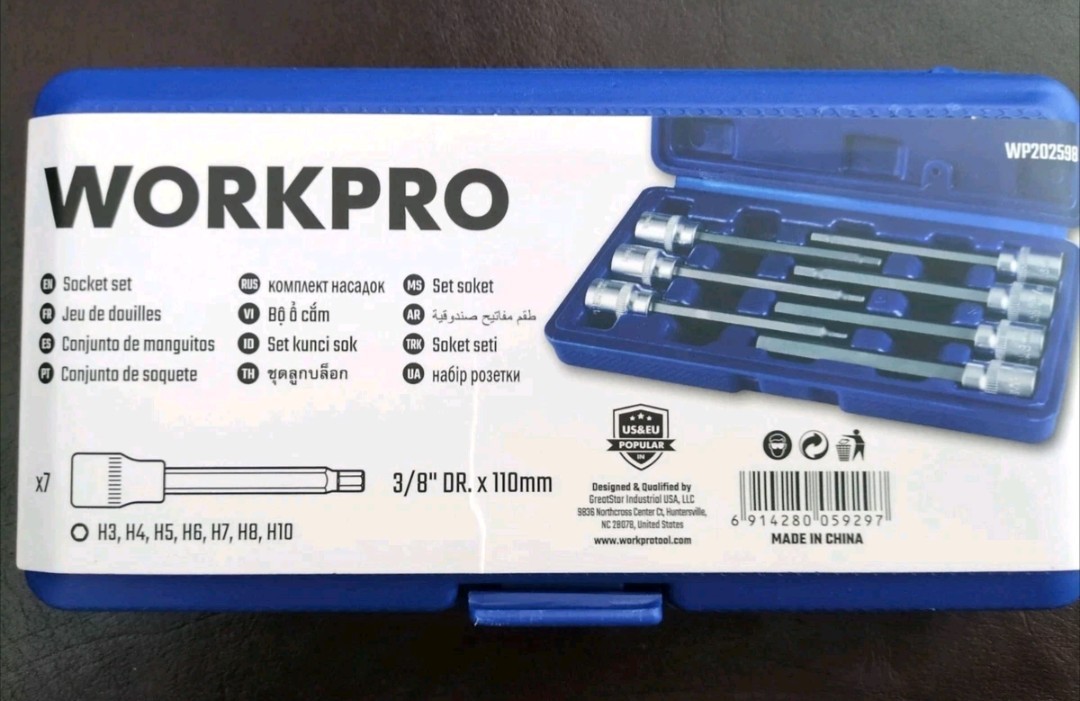 WorkPro Tools Bit Set Ultimate Combo Pack New 4-Sets NEW with LIFETIME WARRANTY