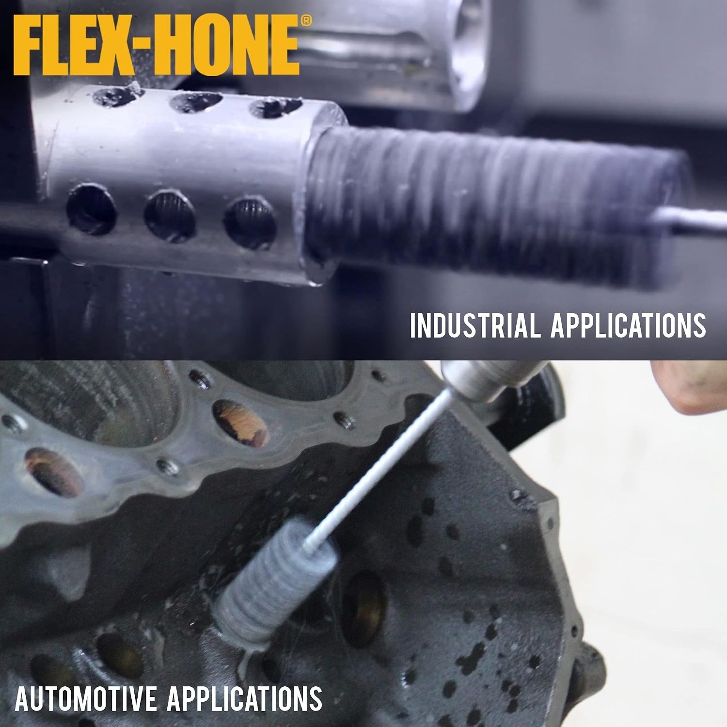 Brush Research 0.551″ 240 Grit Silicon Carbide Flex-Hone for Cylinder Finishing