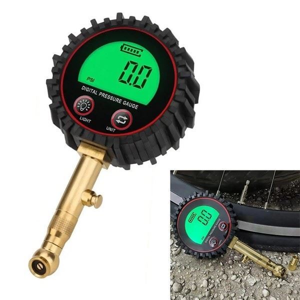 Accurate Tire Pressure Gauge Digital with Multiple Units PSI KPA Bar Kgcm2