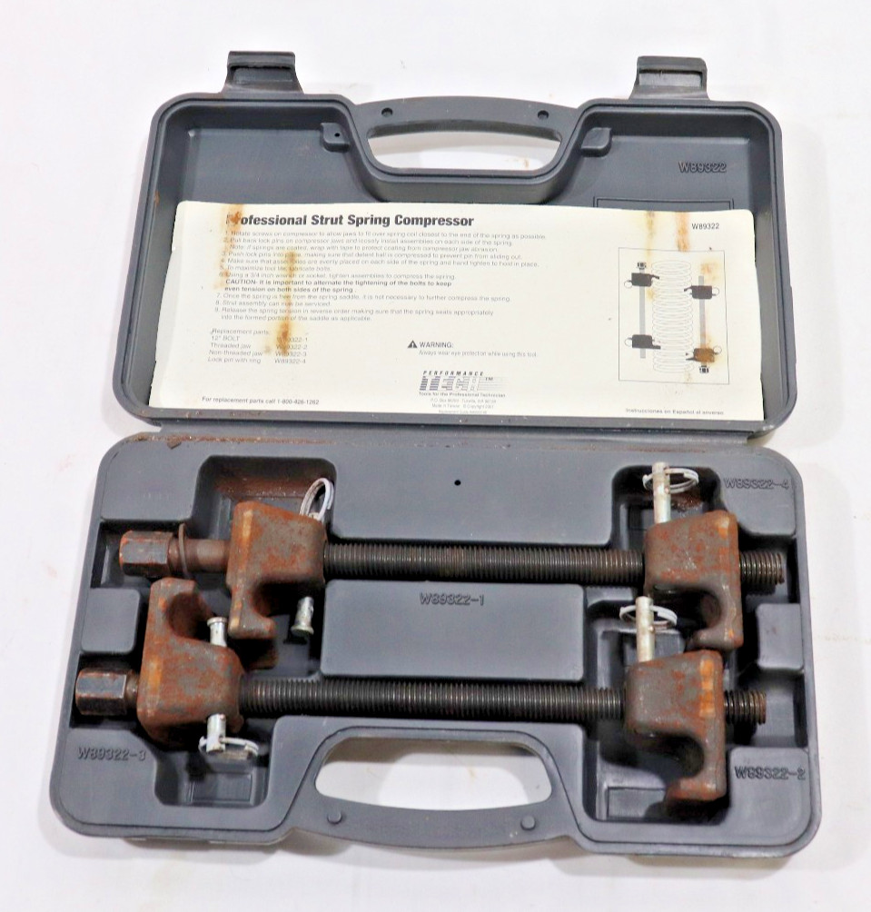 Performance Tech W89322 Professional Strut Spring Compressor