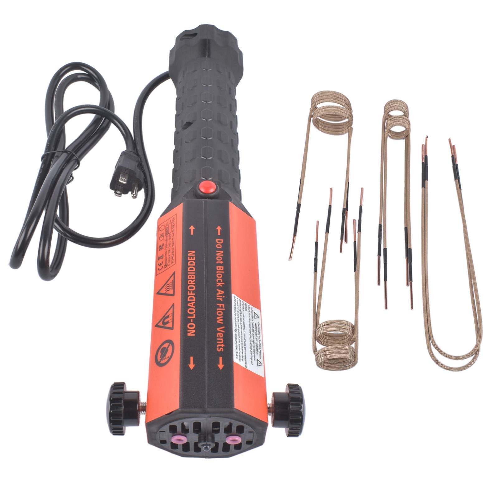 Hand Held Magnetic Induction Heater with 8 Coils + Portable Toolbox 110V 1/1.2KW