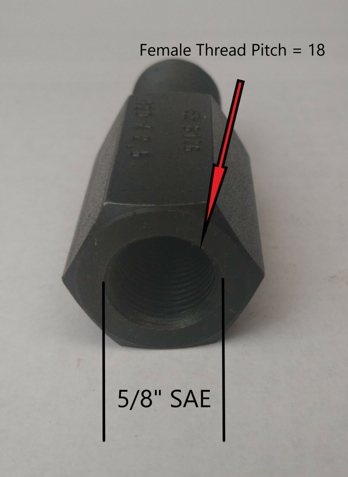 OTC® 8126 Adapter [ Female 5/8″ – 18 to Male M20 – 2.5mm ] for Push-Puller