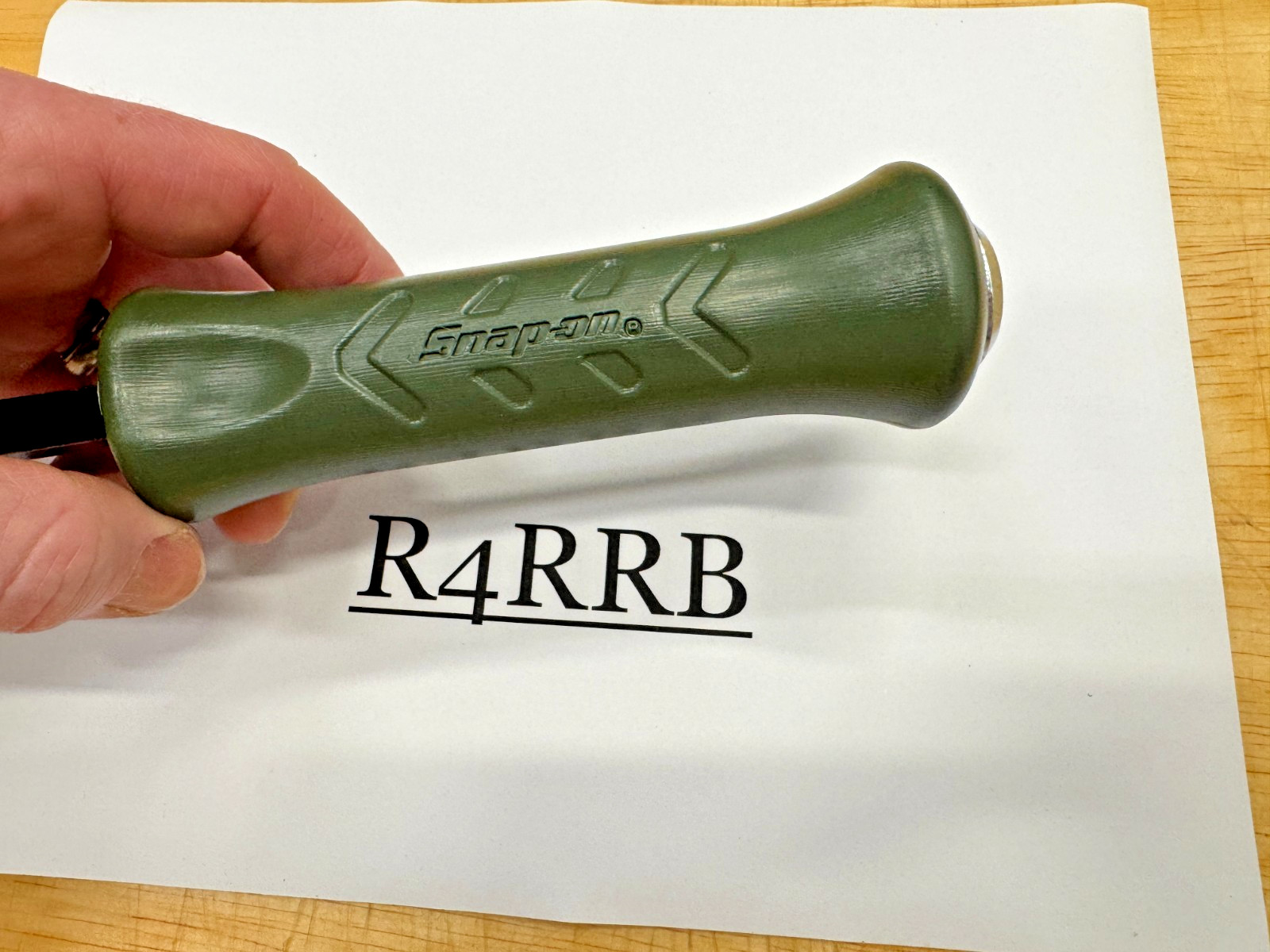 Snap-on Tools USA COMBAT GREEN 12″ Length Steel Striking Pry Bar SPBS12ACG RARE
