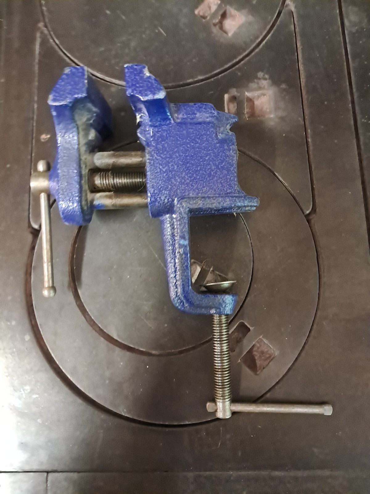Wilton 150 Clamp-On Bench Vise, 3in Jaw Width 2.5 Jaw Opening
