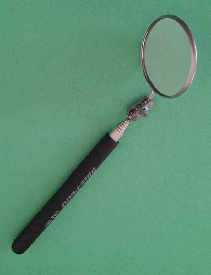 Blue-Point UIM225 2-1/4” Round Telescopic Inspection Mirror 33″ Extended READ 6I