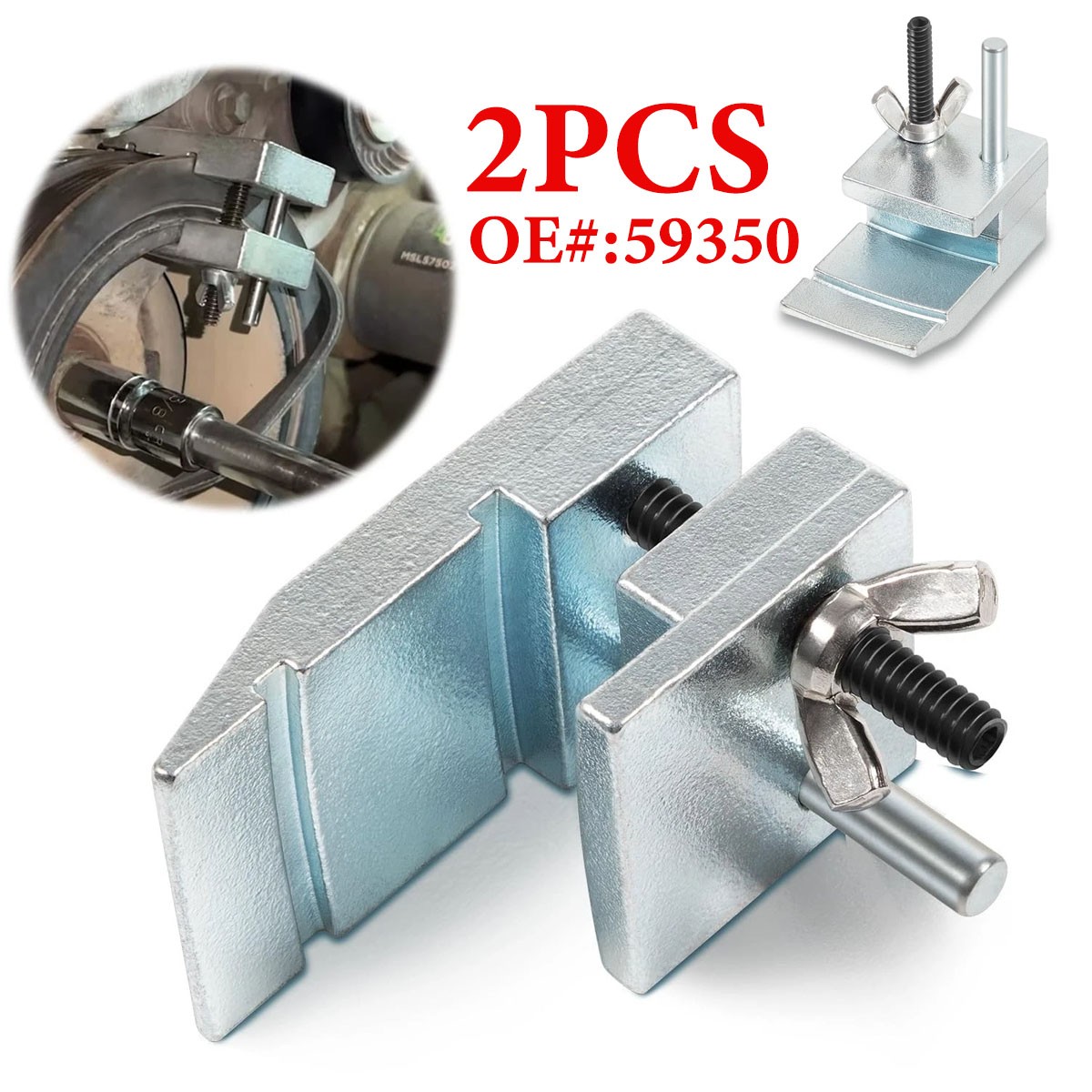 2PACK Stretch Belt Installer Tool Fit for Extra Deep Double Pulleys 59350