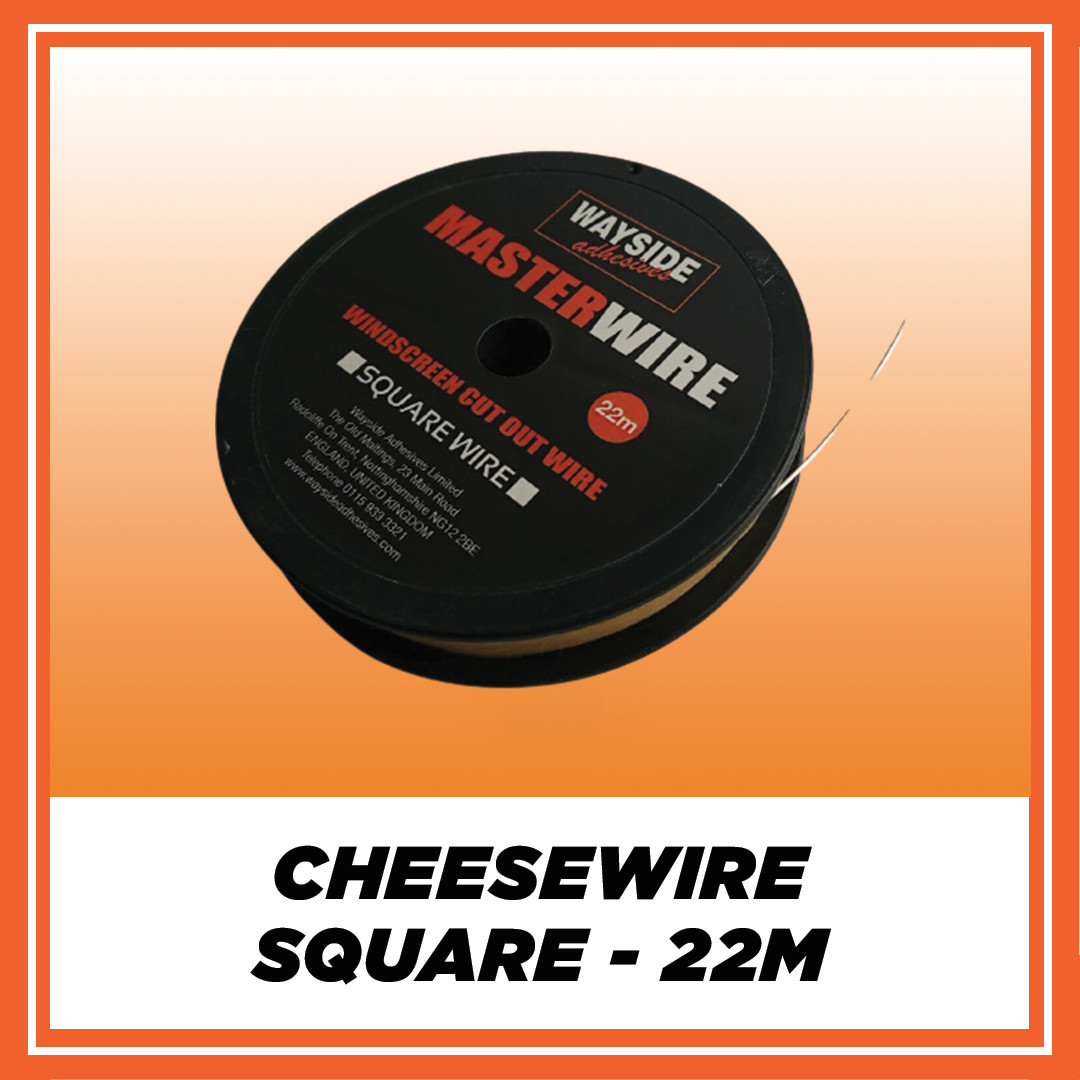 WINDSCREEN GLASS CUTTING OUT REMOVAL SUPER WIRE SQUARE