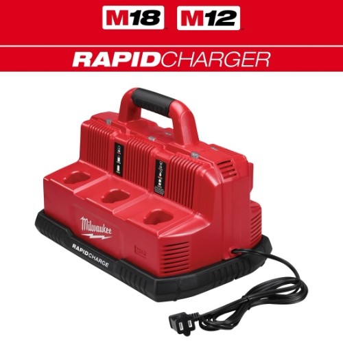 Milwaukee 48-59-1807 M12 & M18 Rapid Battery Charger Station