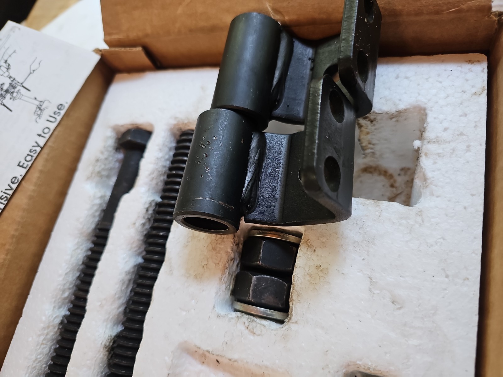 LISLE 62300 McPherson Strut Tool Spring Compressor Safe Universal As shown-