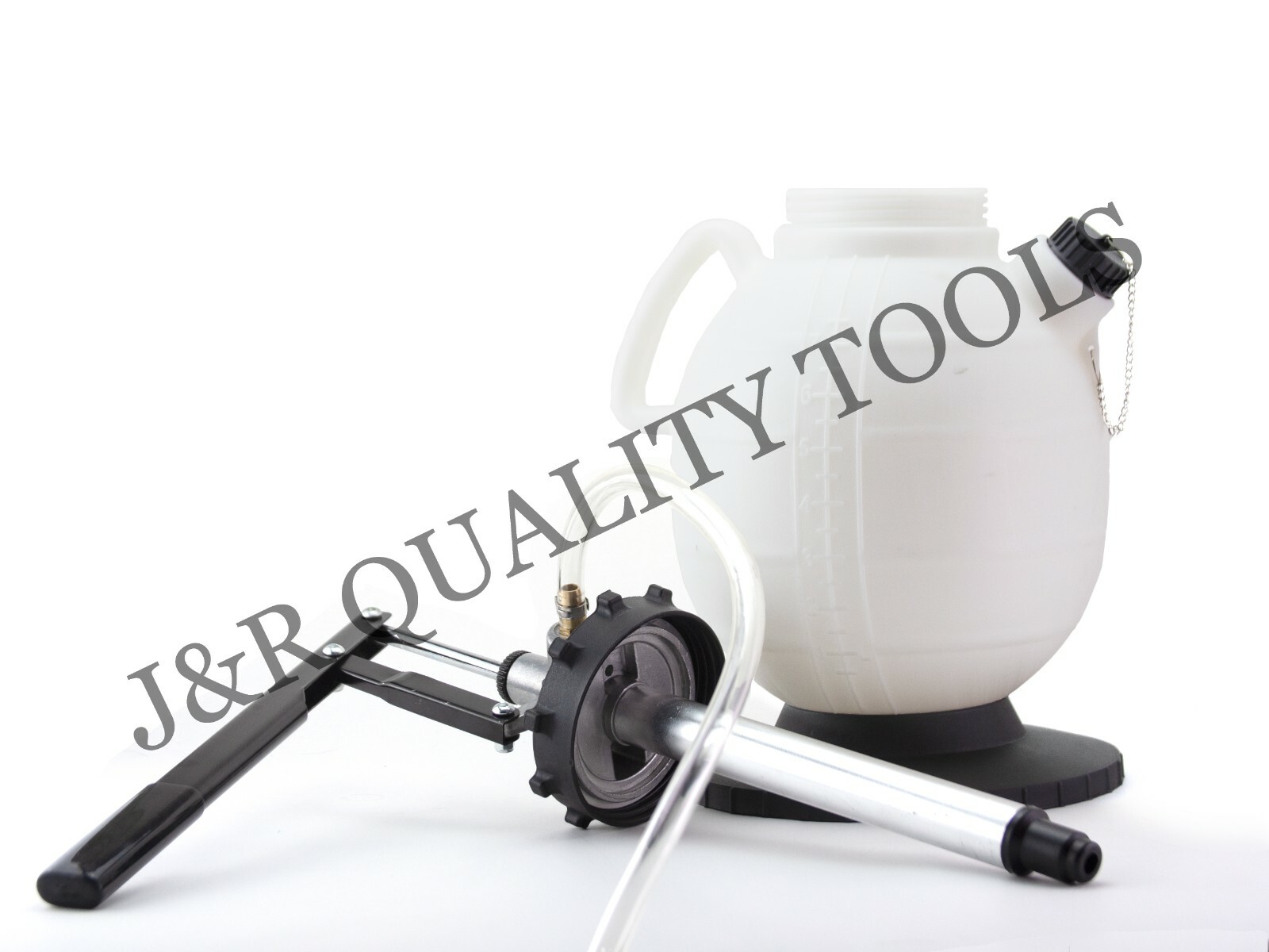 7 Liter transmission oil filling tool with 15pc adaptor set