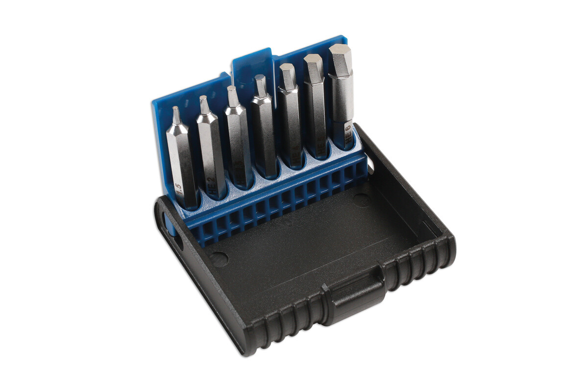 Laser Tools 6844 Hex Allen Key Bolt Screw Extractor Tool Set 7 Piece 1.5mm – 6mm