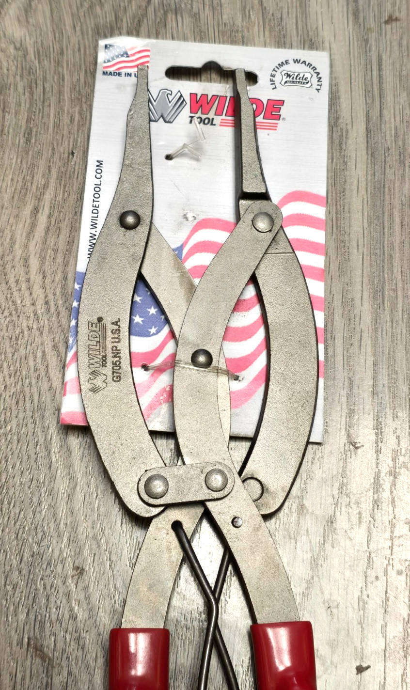 WILDE Tools USA G705.NP-CS 10″ Compound Lock Ring/ Retaining Ring Pliers