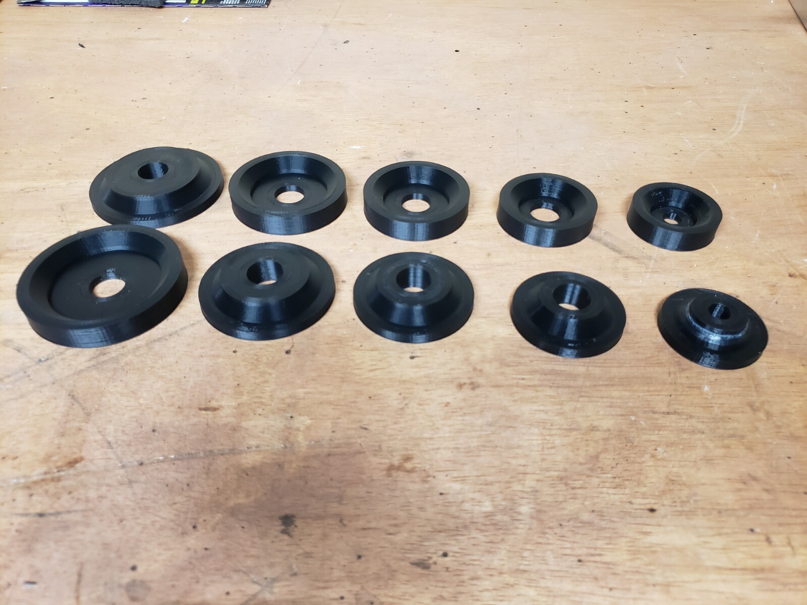 Sheet Metal Dimple Die Set for Harbor Freight Hydraulic Punch Driver Kit