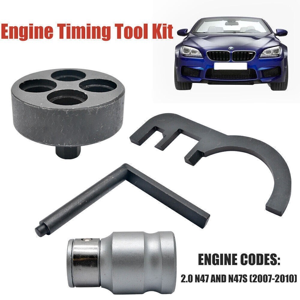 5pcs Camshaft Alignment Timing Tool Set for BMW N47 N47S N57 Engine Timing Kit