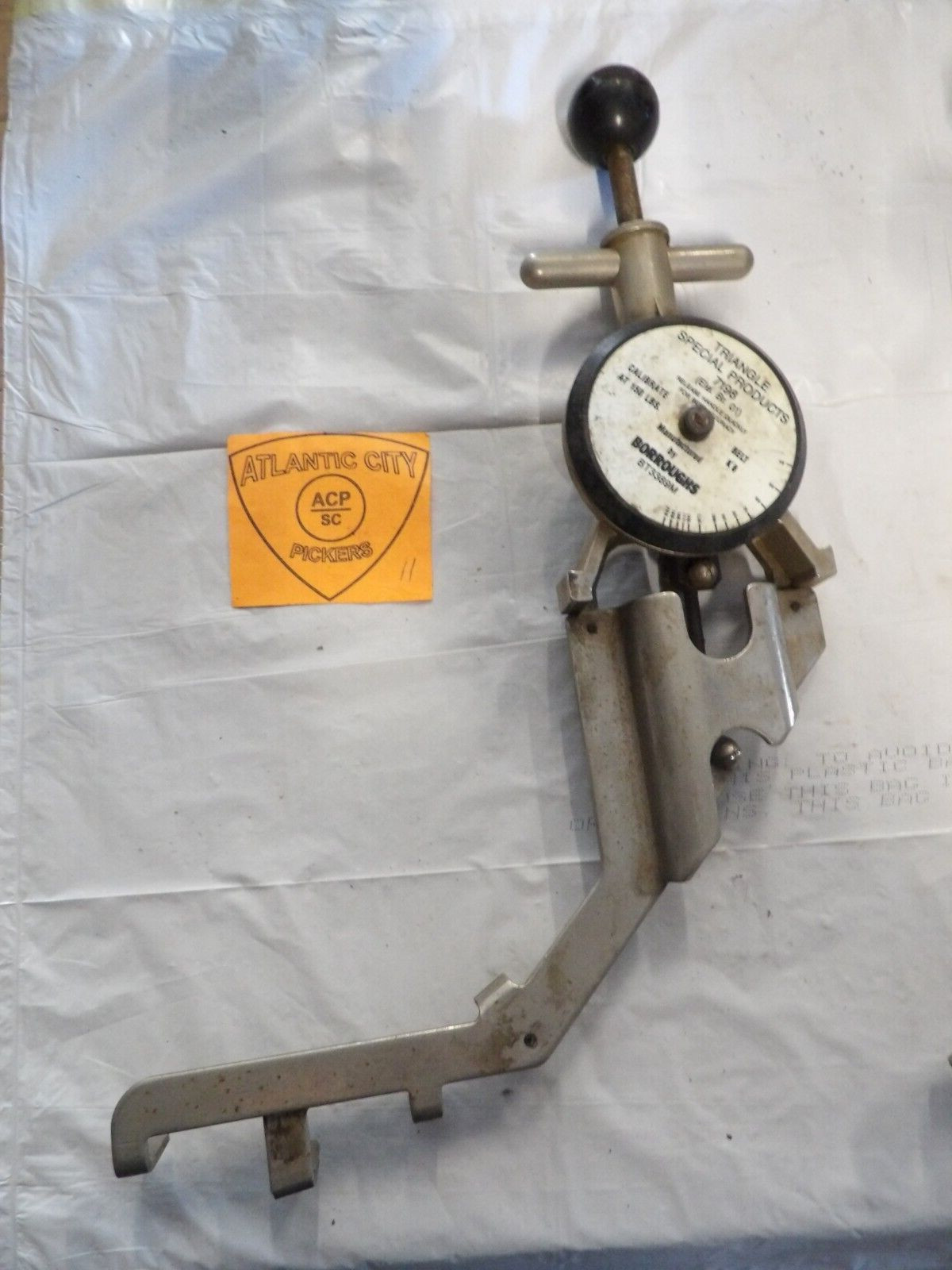 BURROUGHS BT3389M TIMING BELT TENSION GAUGE (SAME AS MILLER 7198)