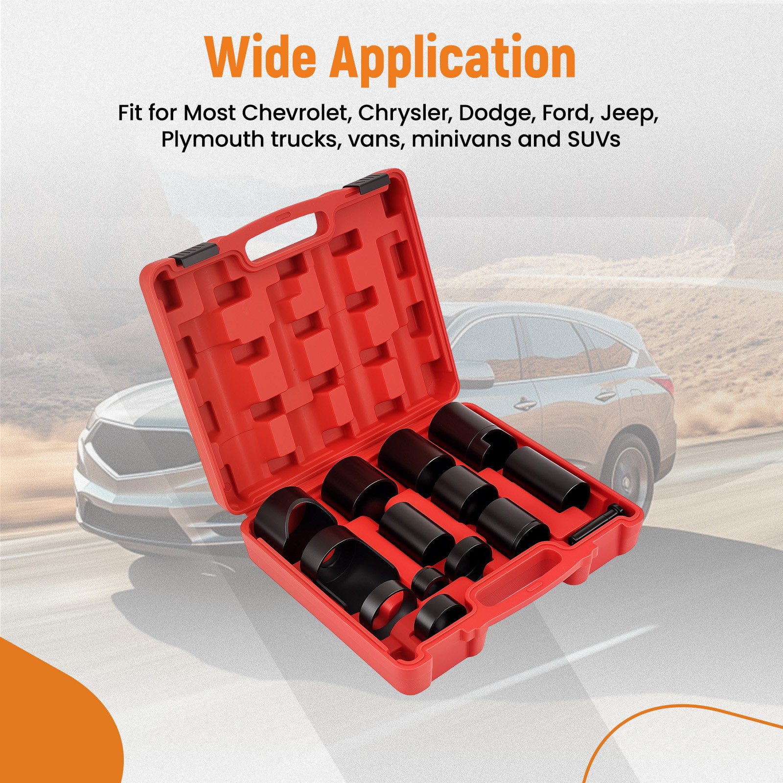 Ball Joint Press Service Kit for GM Dodge Van SUV Truck Upper Lower Removal Tool