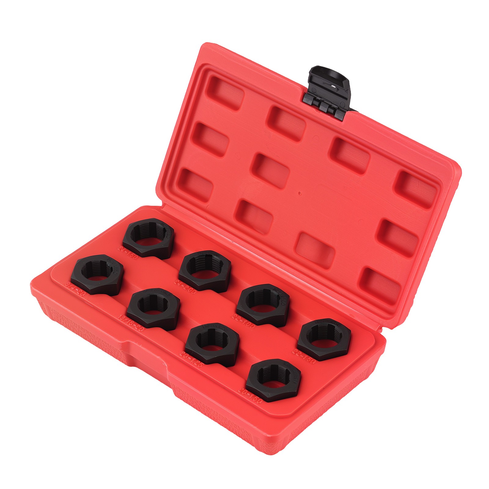 8pc Spindle Thread Tool for FWD Cars M24X1.5 M22X1.5 M20X1.25 Rethreading Kit