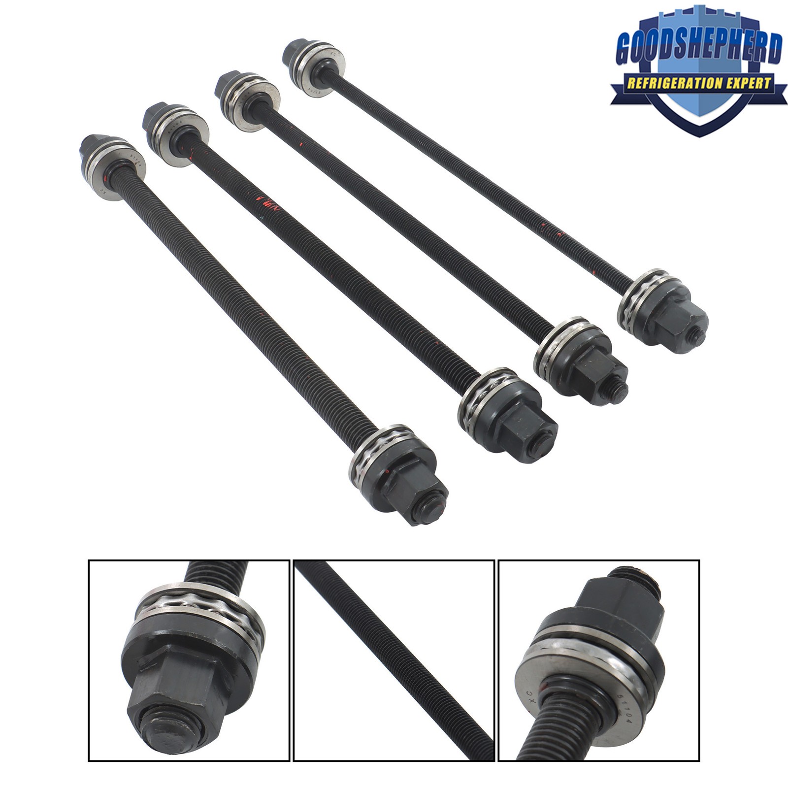 28pcs Pull and Press Sleeve Kit Steel Bush Bearing Removal Installation Tool Set