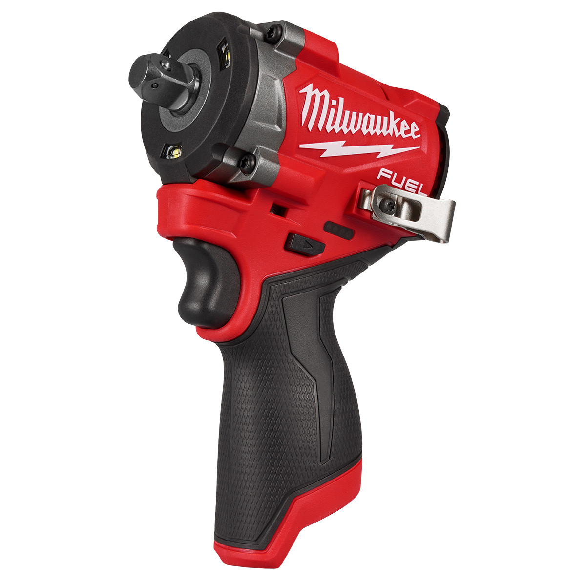 Milwaukee Tool M12 FUEL Stubby 1/2 Inch Impact Wrench with Pin Detent
