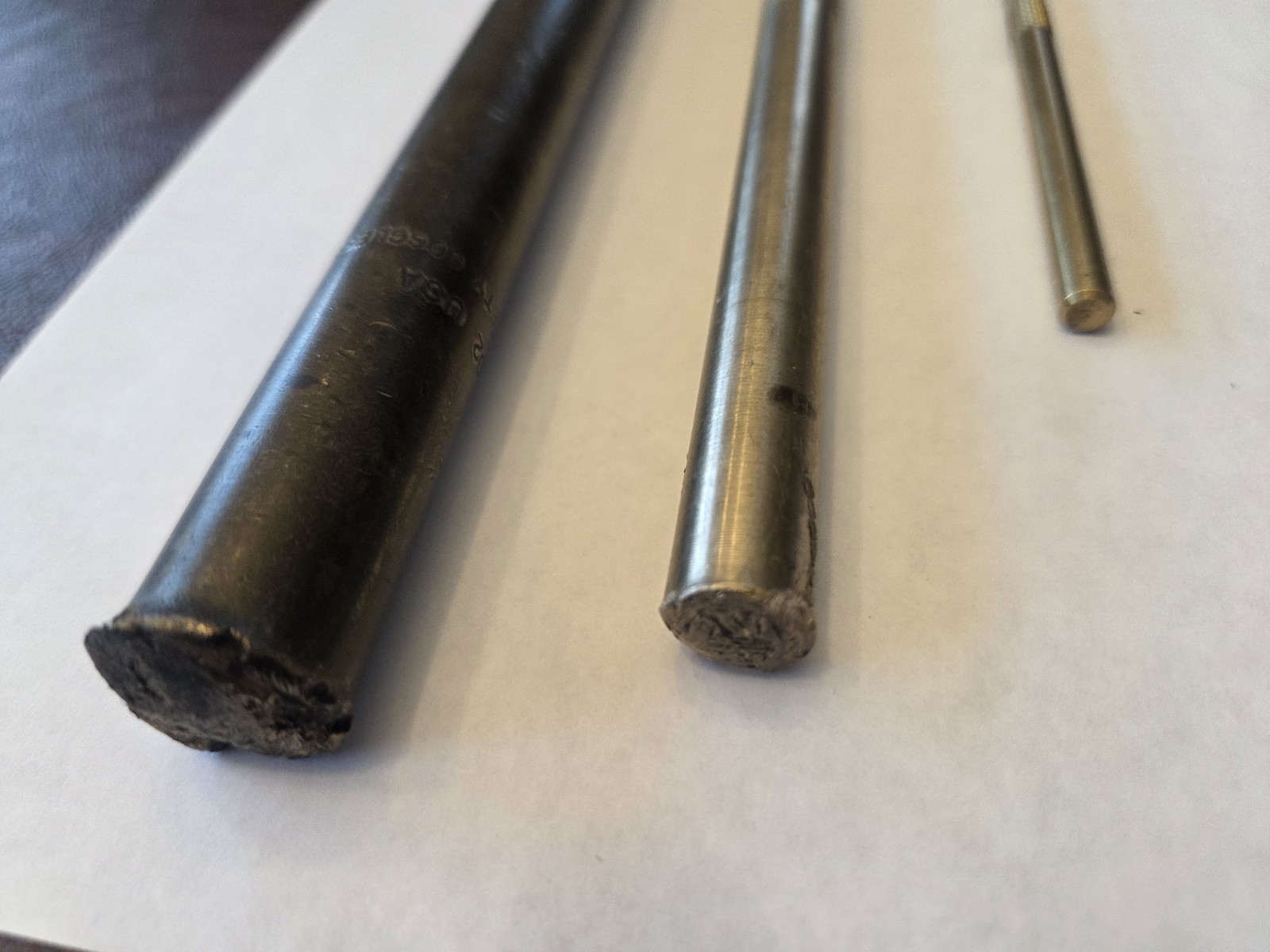 Snap On Tools 3 Piece Brass Bronze Non Sparking Punch Set 1/4″ 1/2″ 3/4″