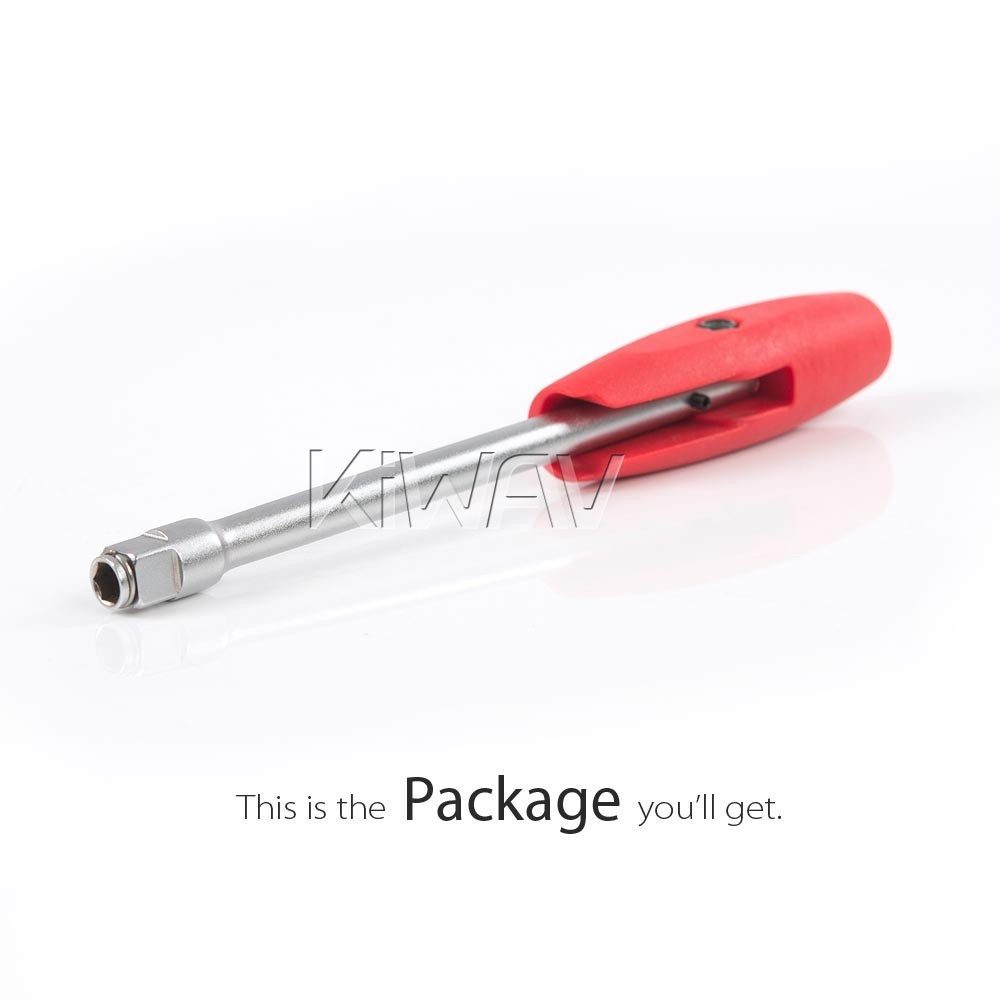 2way T handle straight magnetic 1/4″ hex bit holder 3/8″ square drive US STOCK