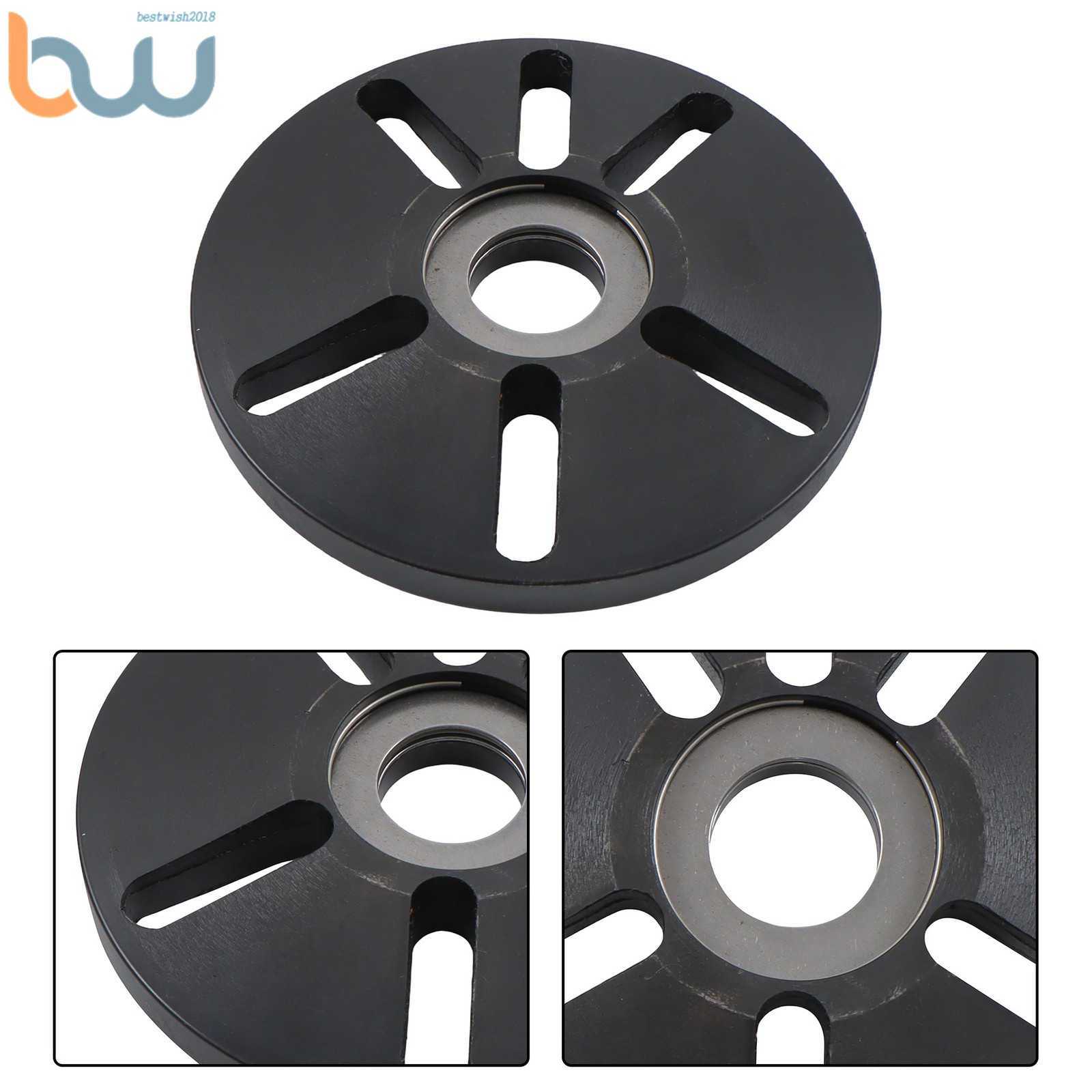 Harmonic Balancer Puller Removal & Installer Tool Set Flywheel Crankshaft Kit