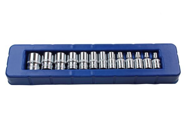 US PRO 13pc 1/4 Drive 6 Point Shallow Sockets 4 – 14mm 2077