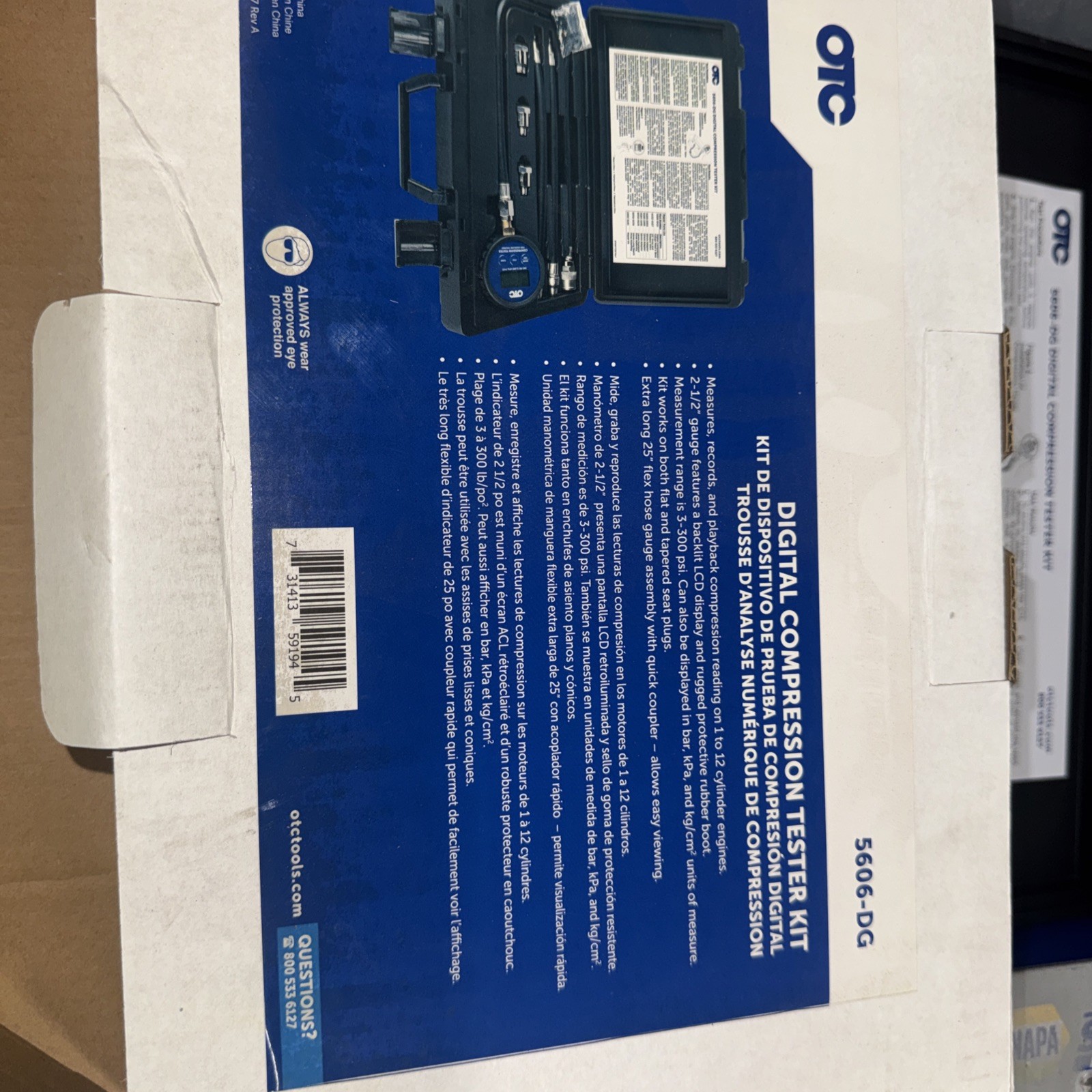 OTC 5606 Compression Tester Kit