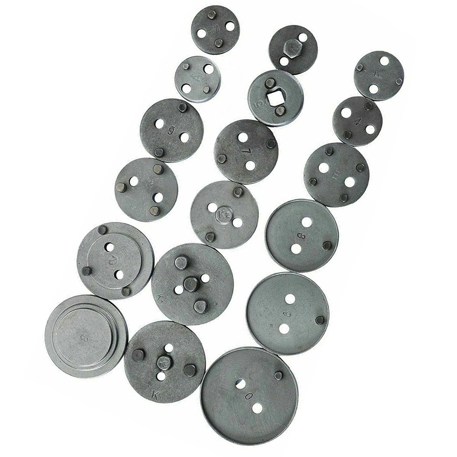 VLAND UNIVERSAL CAR DISC BRAKE CALIPER PISTON REWIND WIND BACK TOOL 22 PIECES
