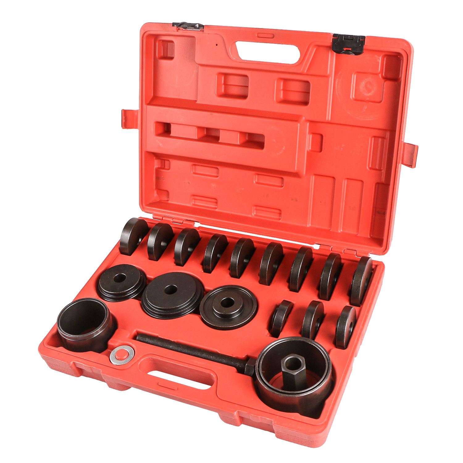 FWD Front Wheel Drive Bearing Removal Adapter Puller Pulley Kit 23pcs Tool