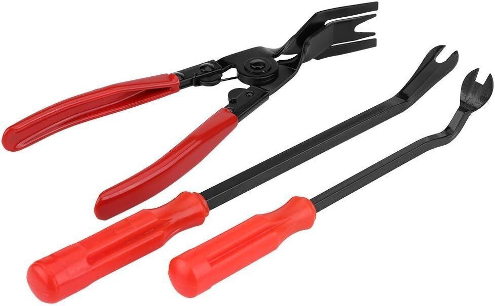 Car Clip Pliers Set Fastener Removal Tool, Auto Trim Removal Tool Kit Pry Tool