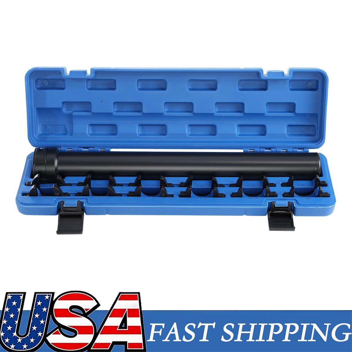 13pc Inner Tie Rod Removal Installation Tool Set with 12 SAE & Metric Adaptors !