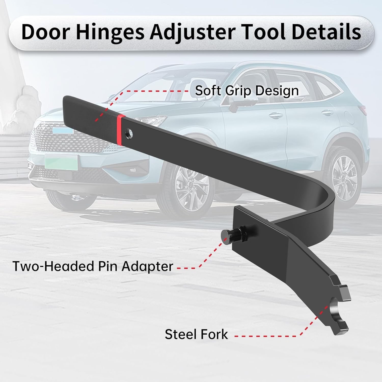 65800 Door Hinges Adjuster Tool Compatible with Most All Cars and Light Trucks