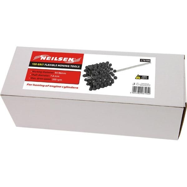 Neilsen Silicon Carbide Flexible Honing 120 Grit Engine Cylinders Tool 94mm-96mm