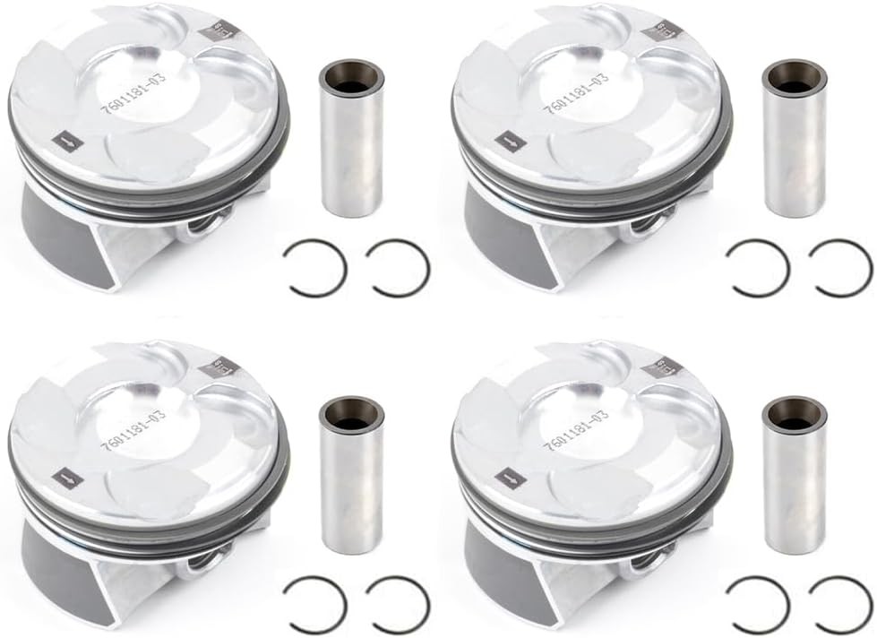 4 Pieces Piston Ring Set for MINI Cooper Peugeot 207 308 1.6L N18 B16 2010-2016