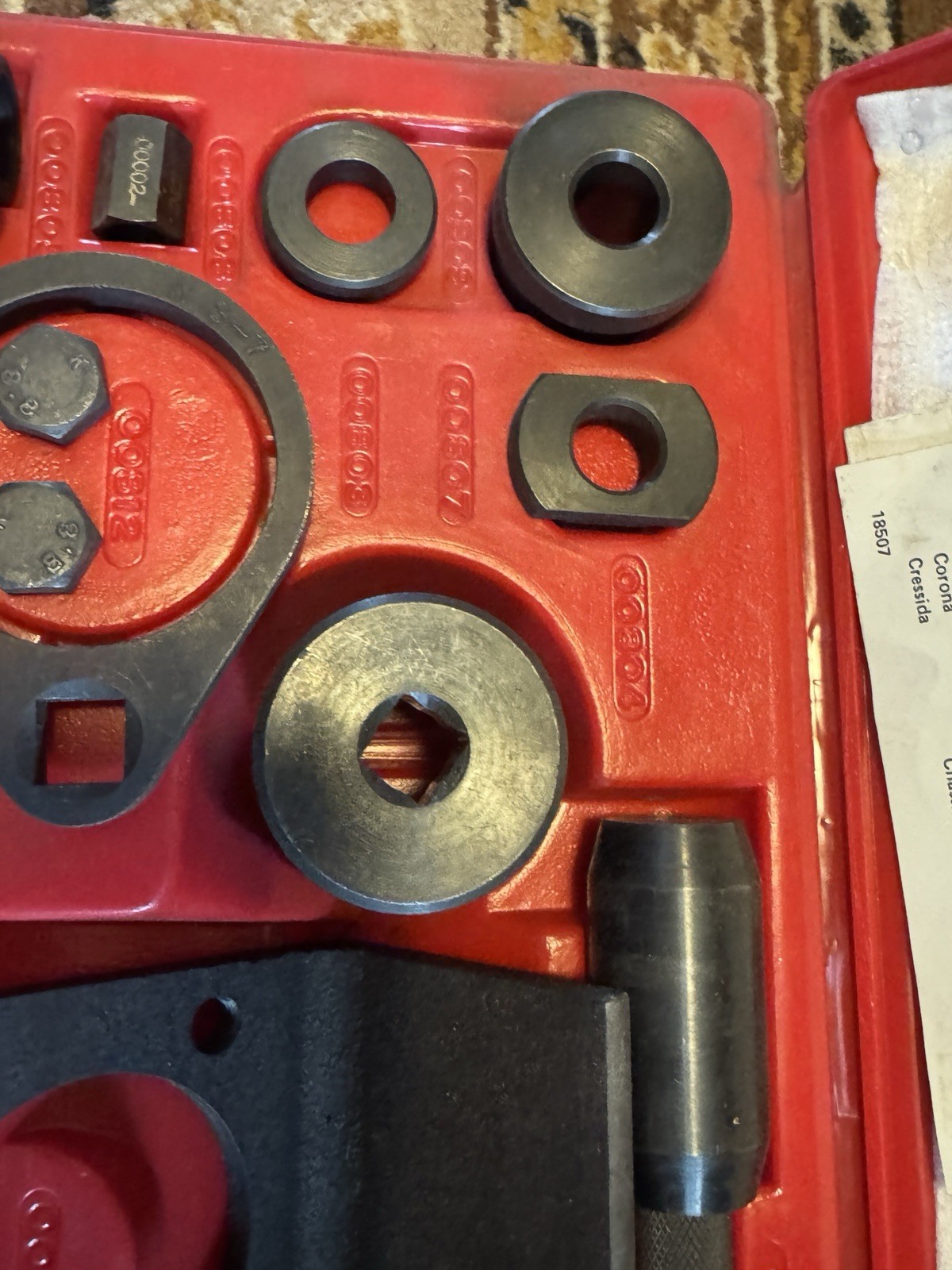 Genuine Toyota Dealership 1977 1/2 Power Steering Gear Housing Overhaul Tool Set