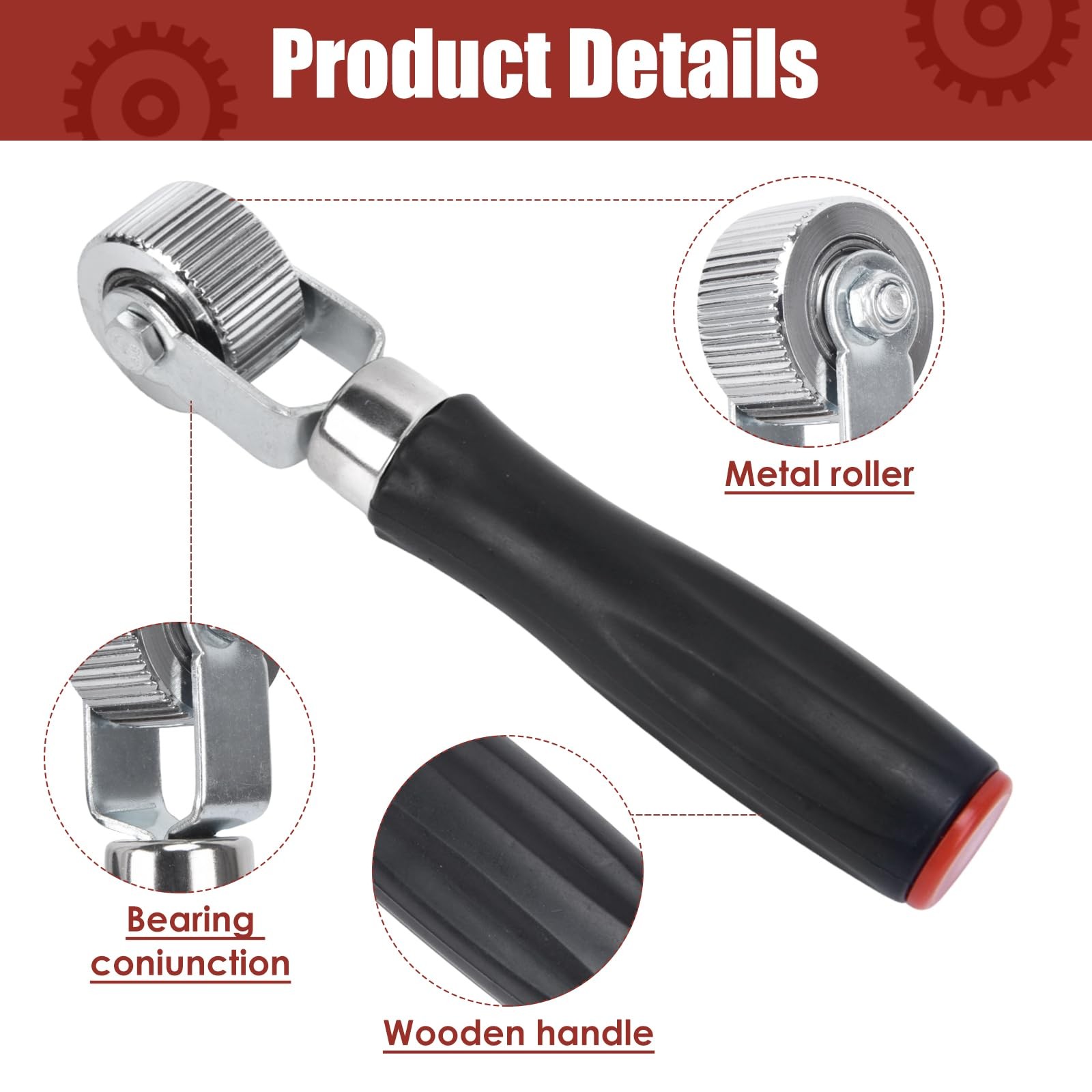 3 Pack Car Sound Deadening Roller Installation Tool Interior Accessories