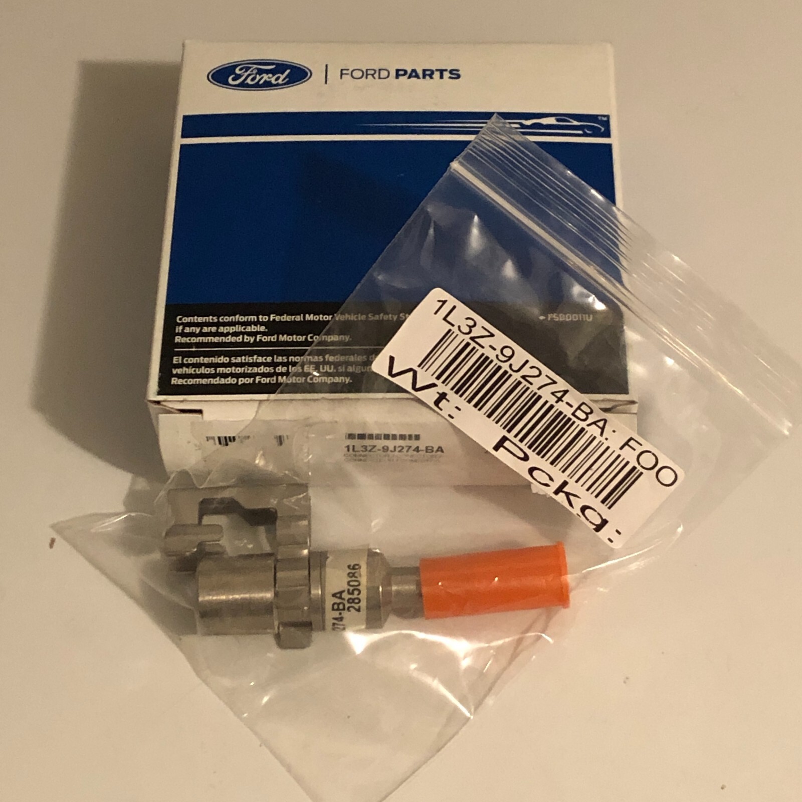 NEW FORD OEM 1L3Z-9J274-BA Dual Fuel Pump Fuel Cross-Flow Check Valve Connector