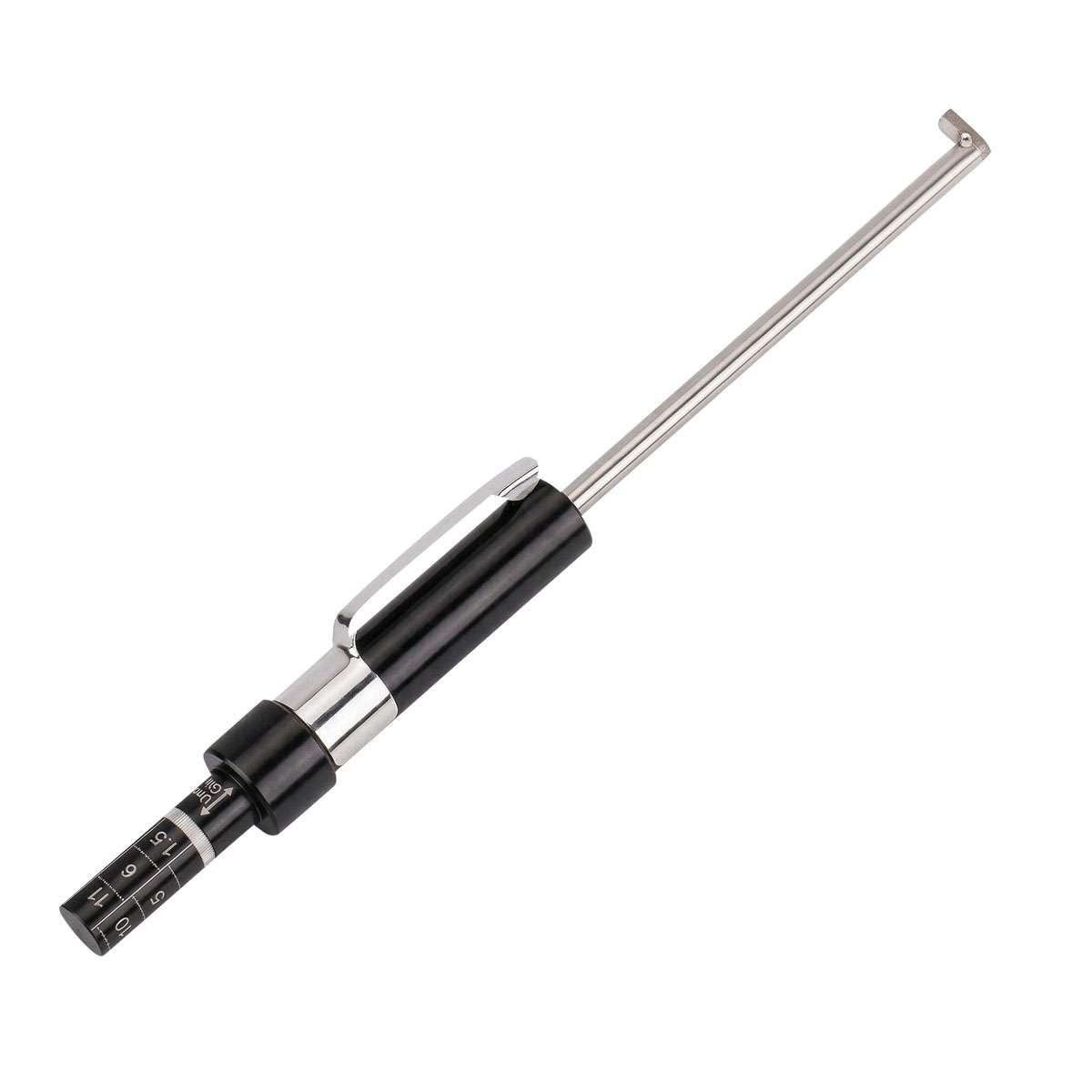 Brake Pad Measure Tool Thickness Gauge w/ Scale car Detection Pen Base Plate 6mm