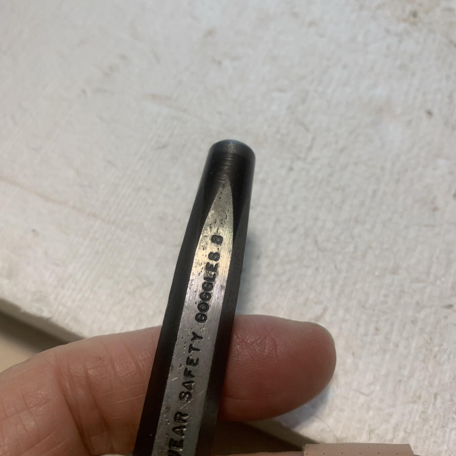 Vintage Snap On Tools PPC206A 6-1/4” Long Black Oxide 3/16” Punch 1928 Date Code