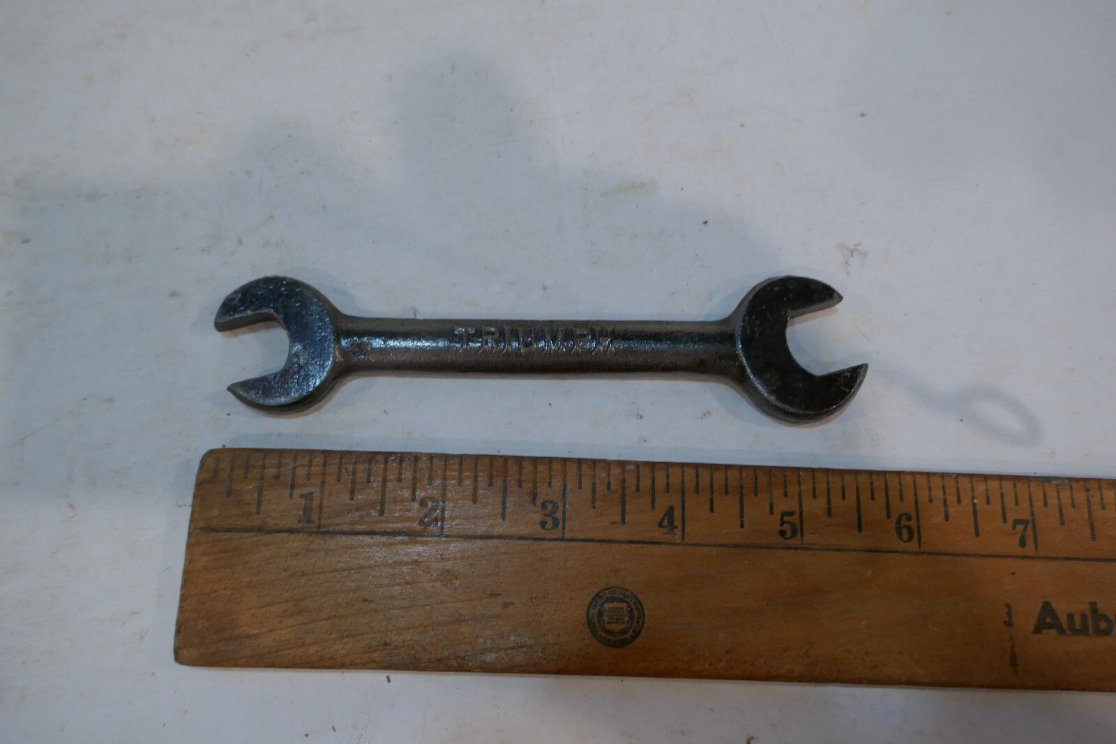 Antique Triumph Stamped Wrench Vintage Motorcycle Tools