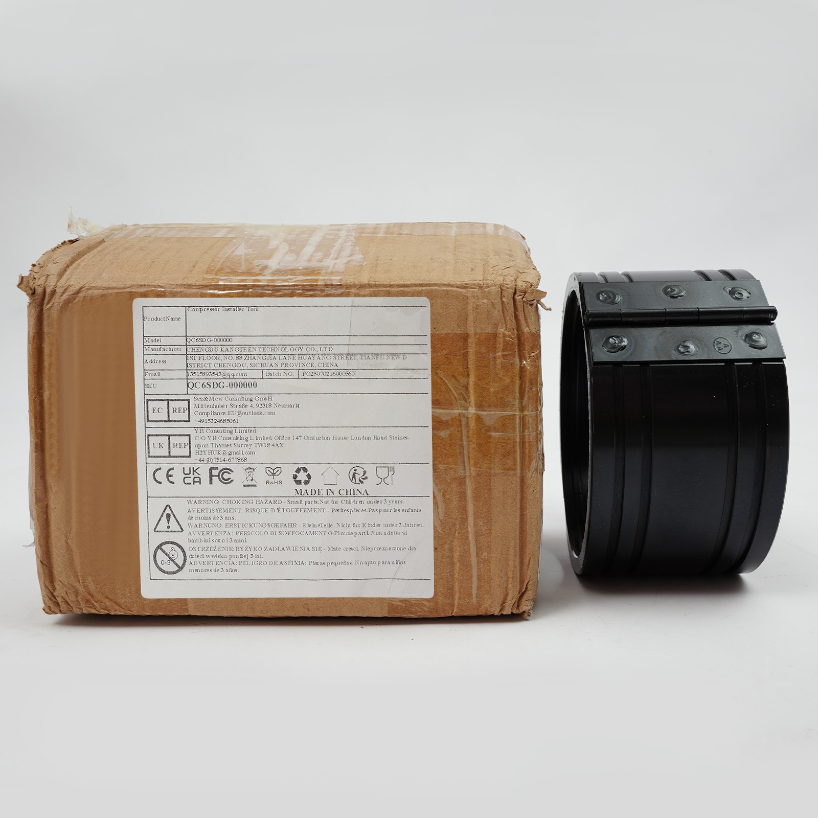 Compressor Installer Tool Piston Ring For 60 Series 14L J-46929 EGR Compressor