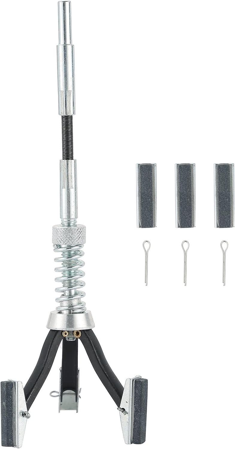 Engine Cylinder Hone Adjustable 3/4 to 2.5 in Deglazer Tool 220 Grit 3-Stone Kit