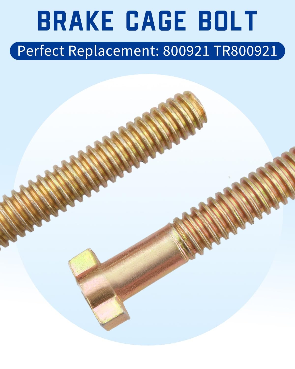 Semi Truck Air Spring Brake Cagebolt Release Cage Bolt 800921 TR800921 10 PCS