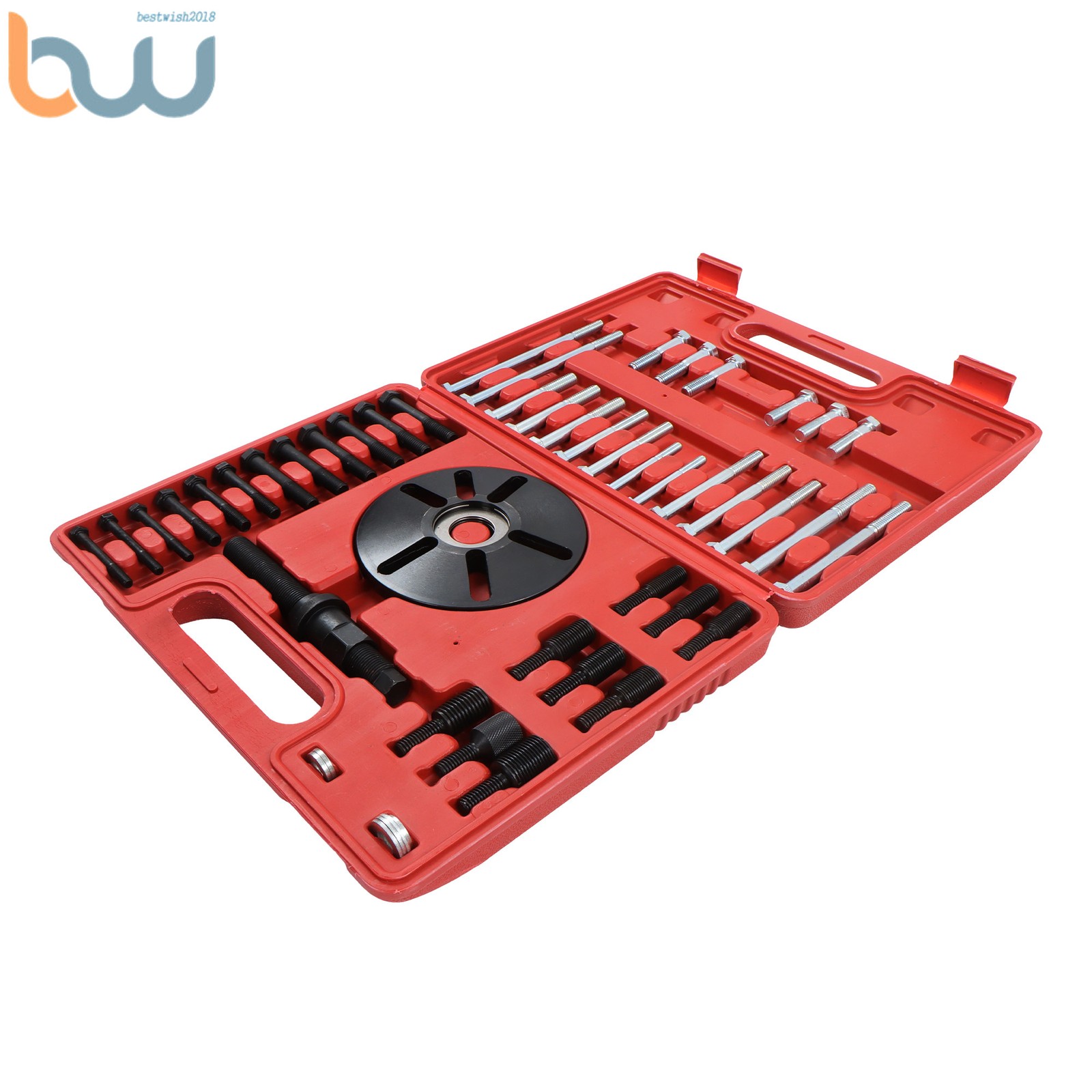 Harmonic Balancer Puller Removal & Installer Tool Set Flywheel Crankshaft Kit