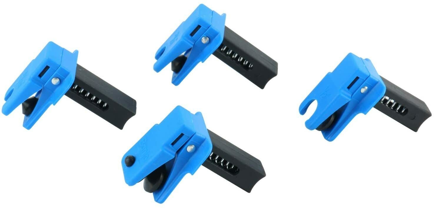 8Pcs Spring Load Fluid Line Stopper Clamps Car Brake Line Clamp 3/8″ 5/16″ 1/2″