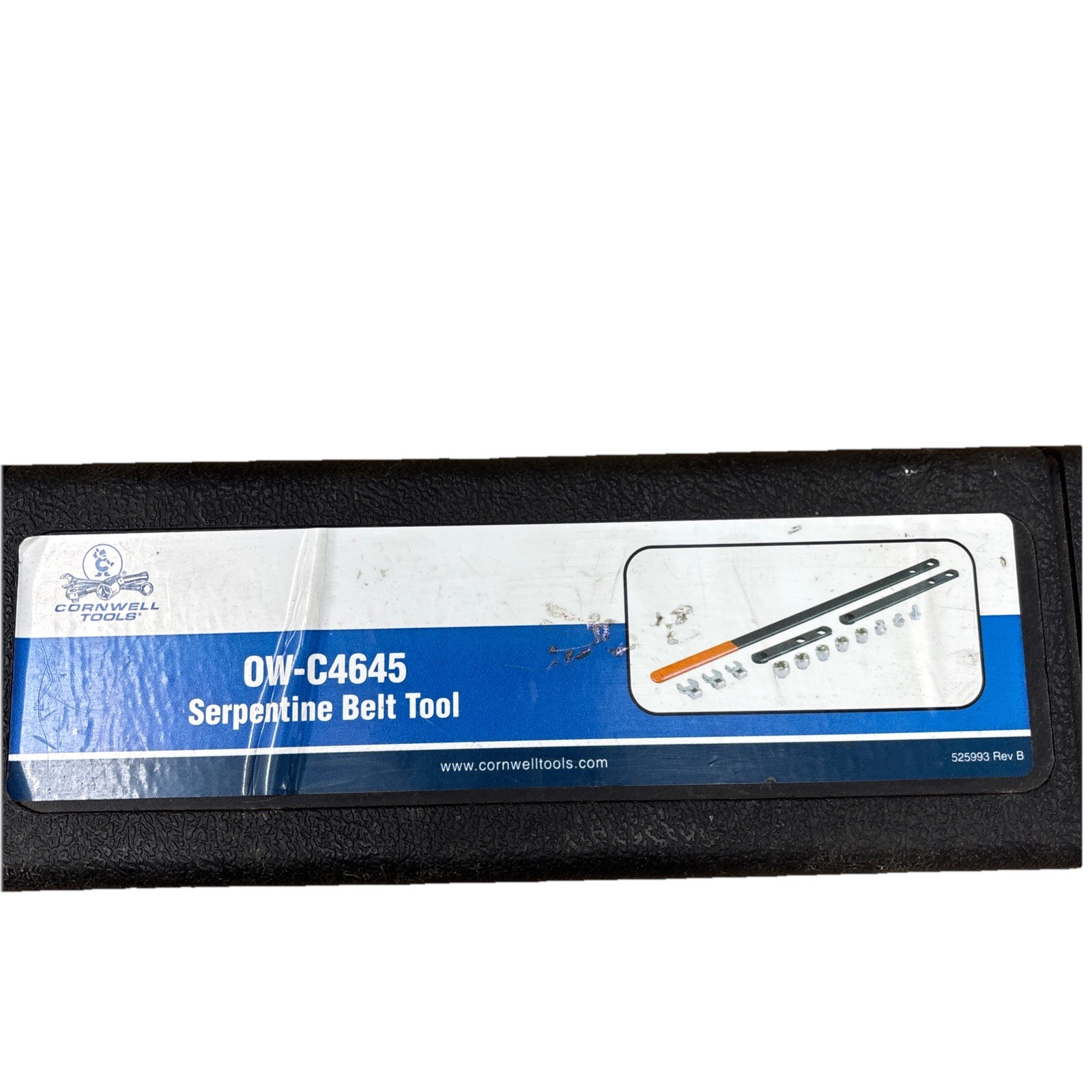 Cornwell OW-C4645 Serpentine Belt Tool In Case READ